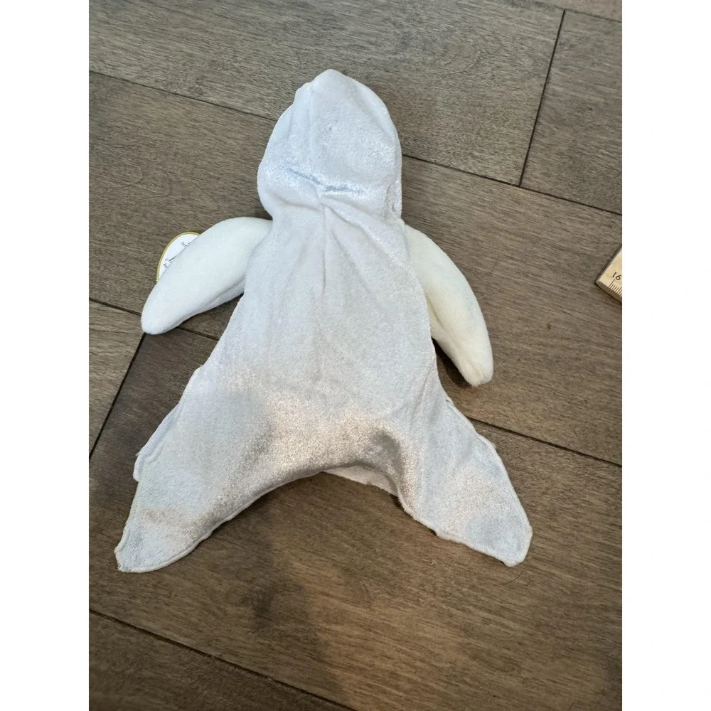 Vintage Ty Beanie Baby Sheets Ghost Plush 1999 Halloween with Tags Hologram‎